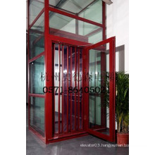 luxury sight-seeing/panoramic glass indoor elevator ,villa elevator,elevator for home,cheap price from China manufacturer